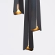 Prysm 3P lampa wisząca 3xG9 czarna SL.1401
