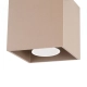 Quad 1 lampa sufitowa 1xGU10 taupe SL.2107