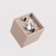 Quad 1 lampa sufitowa 1xGU10 taupe SL.2107