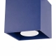 Quad 1 lampa sufitowa 1xGU10 ultramaryna SL.2113