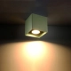 Quad 1 lampa sufitowa 1xGU10 zielona oliwka SL.2115
