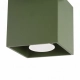 Quad 1 lampa sufitowa 1xGU10 zielona oliwka SL.2115