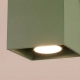 Quad 1 lampa sufitowa 1xGU10 zielona oliwka SL.2115