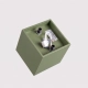 Quad 1 lampa sufitowa 1xGU10 zielona oliwka SL.2115