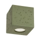 Quad lampa sufitowa 1xGU10 beton, zielona oliwka SL.1845 Sollux Lighting