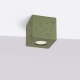 Quad lampa sufitowa 1xGU10 beton, zielona oliwka SL.1845