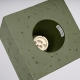 Quad lampa sufitowa 1xGU10 beton, zielona oliwka SL.1845