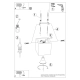 Quad lampa sufitowa 1xGU10 beton, beżowa SL.1846