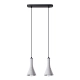 Rea 2 lampa wisząca 2xE14 beton SL.1224 Sollux Lighting