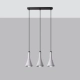 Rea 3L lampa wisząca 3xE14 beton SL.1225