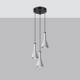 Rea 3P lampa wisząca 3xE14 beton SL.1226