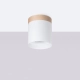 Rif lampa sufitowa 1xGU10 biała SL.1348