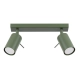 Ring 2 lampa sufitowa 2xGU10 zielona oliwkowa SL.1501 Sollux Lighting
