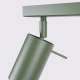 Ring 2 lampa sufitowa 2xGU10 zielona oliwkowa SL.1501