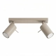 Ring 2 lampa sufitowa 2xGU10 taupe SL.2154 Sollux Lighting