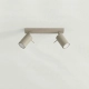 Ring 2 lampa sufitowa 2xGU10 taupe SL.2154