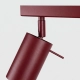 Ring 2 lampa sufitowa 2xGU10 burgund SL.2160