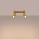 Ring 2 lampa sufitowa 2xGU10 żółta SL.2184