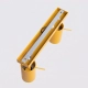 Ring 2 lampa sufitowa 2xGU10 żółta SL.2184