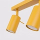 Ring 2 lampa sufitowa 2xGU10 żółta SL.2184