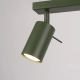 Ring 3L lampa sufitowa 3xGU10 zielona oliwkowa SL.1502