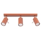 Ring 3L lampa sufitowa 3xGU10 ochra czerwona SL.1508 Sollux Lighting
