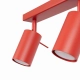 Ring 3L lampa sufitowa 3xGU10 czerwona SL.2191