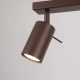 Ring 3L lampa sufitowa 3xGU10 brązowa SL.2197
