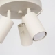 Ring 3P lampa sufitowa 3xGU10 beżowa SL.1497