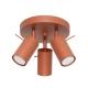 Ring 3P lampa sufitowa 3xGU10 ochra czerwona SL.1509 Sollux Lighting
