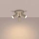 Ring 3P lampa sufitowa 3xGU10 taupe SL.2156