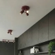 Ring 3P lampa sufitowa 3xGU10 burgund SL.2162