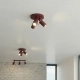 Ring 3P lampa sufitowa 3xGU10 burgund SL.2162
