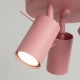 Ring 3P lampa sufitowa 3xGU10 różowa SL.2174