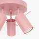 Ring 3P lampa sufitowa 3xGU10 różowa SL.2174