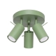 Ring 3P lampa sufitowa 3xGU10 szałwiowa SL.2180 Sollux Lighting