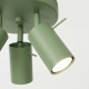 Ring 3P lampa sufitowa 3xGU10 szałwiowa SL.2180