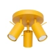 Ring 3P lampa sufitowa 3xGU10 żółta SL.2186 Sollux Lighting