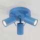Ring 3P lampa sufitowa 3xGU10 błękitna SL.2204