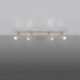 Ring 4L lampa sufitowa 4xGU10 taupe SL.2157