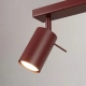 Ring 4L lampa sufitowa 4xGU10 burgund SL.2163