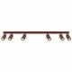 Ring 6L lampa sufitowa 6xGU10 burgund SL.2164 Sollux Lighting