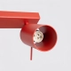 Ring 6L lampa sufitowa 6xGU10 czerwona SL.2194