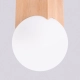 Solis lampa sufitowa 1xG9 naturalne drewno SL.1407