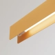 Spark lampa wisząca 1xG13 złota SL.1396