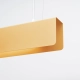 Spark lampa wisząca 1xG13 złota SL.1396