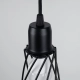 Suba 1 lampa wisząca 1xE14 czarna SL.1165