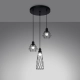Suba 3P lampa wisząca 3xE14 czarna SL.1166