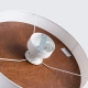 Telesto lampa sufitowa 1xE27 biała, ciemny brąz SL.1392