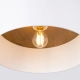 Telesto lampa sufitowa 1xE27 biała, jasny brąz SL.1393